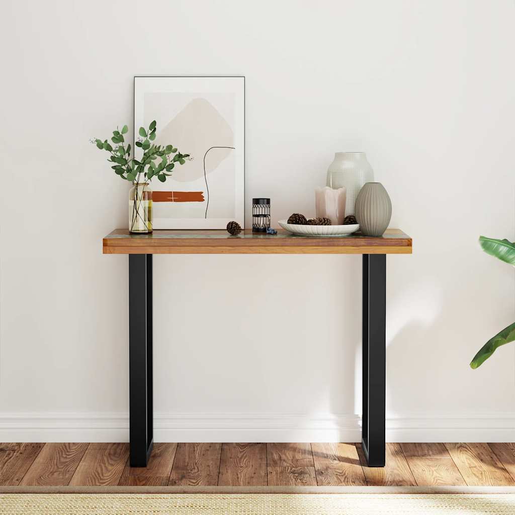 vidaXL Konsolentisch Teak 100 x 35 x 75 cm