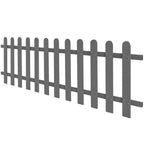 vidaXL Lattenzaun WPC 200 x 60 cm