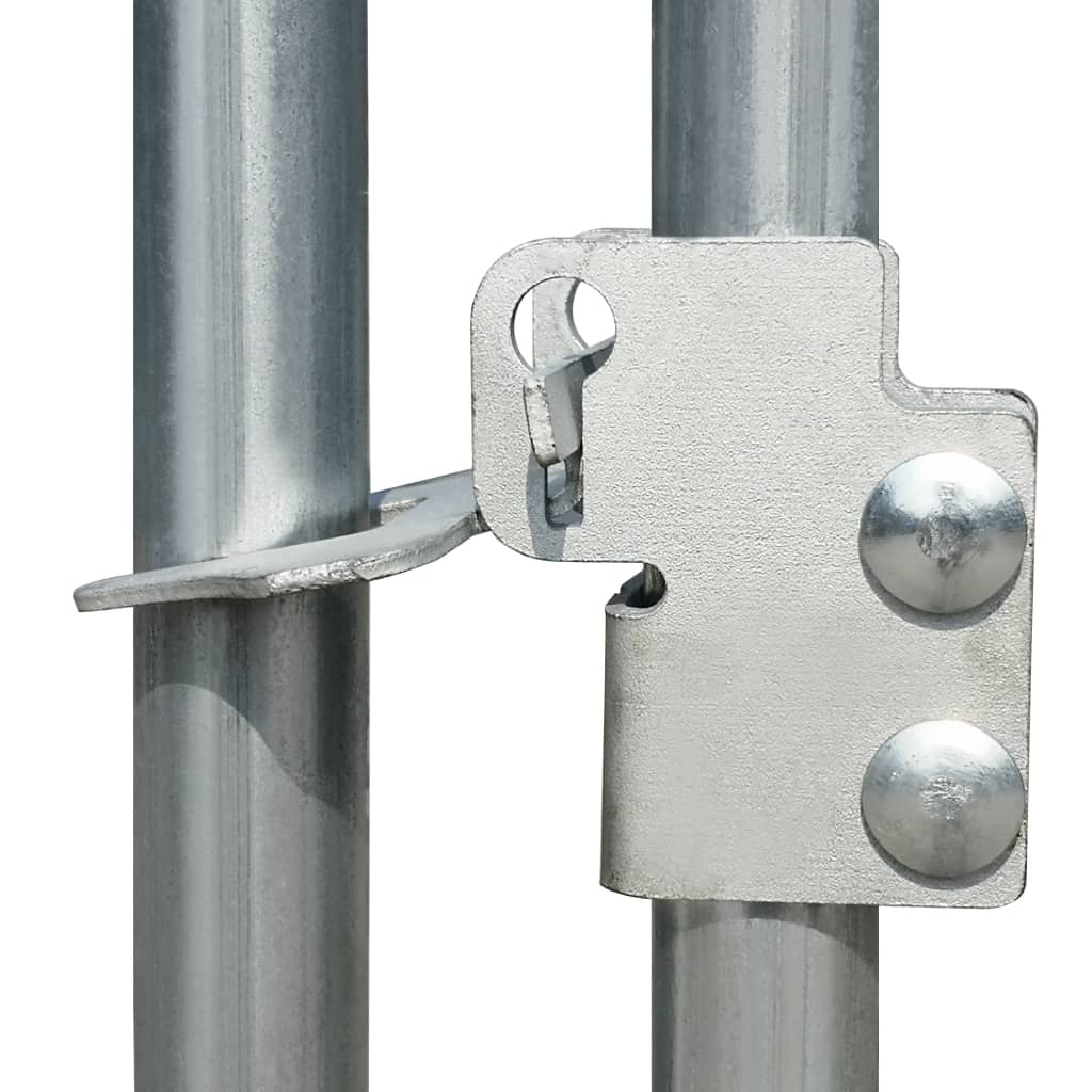 vidaXL Outdoor-Hühnerkäfig 2x2x1,92 m Verzinkter Stahl
