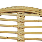vidaXL Esszimmerstühle 4 Stk. Natur Rattan