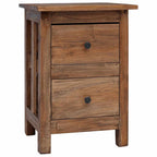 vidaXL Nachttisch Massives Mahagoniholz 40x30x51 cm