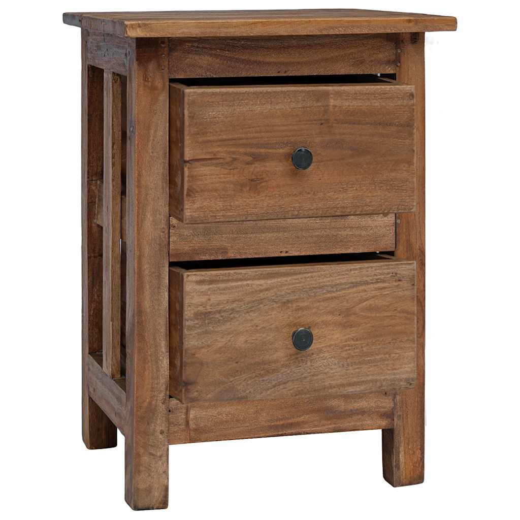 vidaXL Nachttisch Massives Mahagoniholz 40x30x51 cm