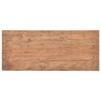 vidaXL Konsolentisch Massives Mahagoniholz 69x28x70 cm