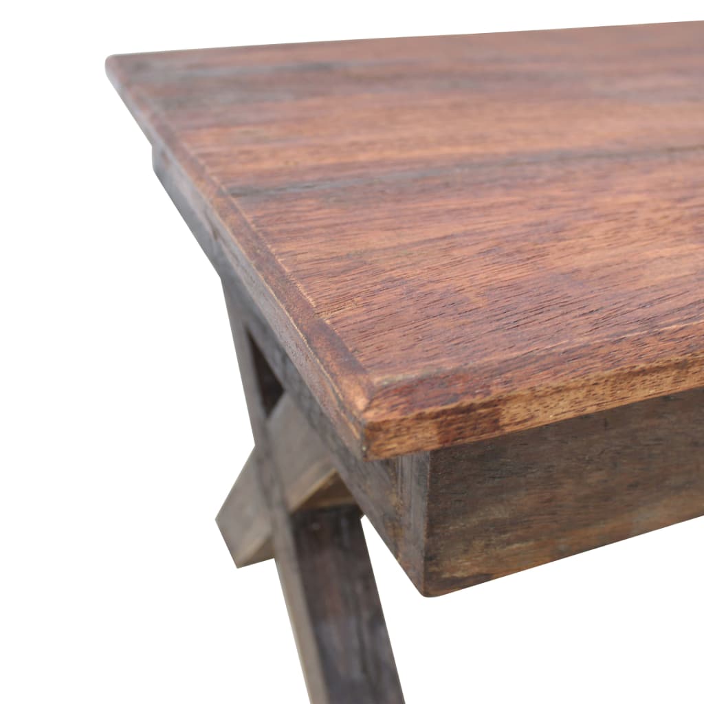 vidaXL Couchtisch Gemischtes Altholz 110x60x45 cm