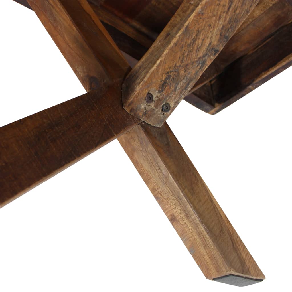 vidaXL Couchtisch Gemischtes Altholz 110x60x45 cm