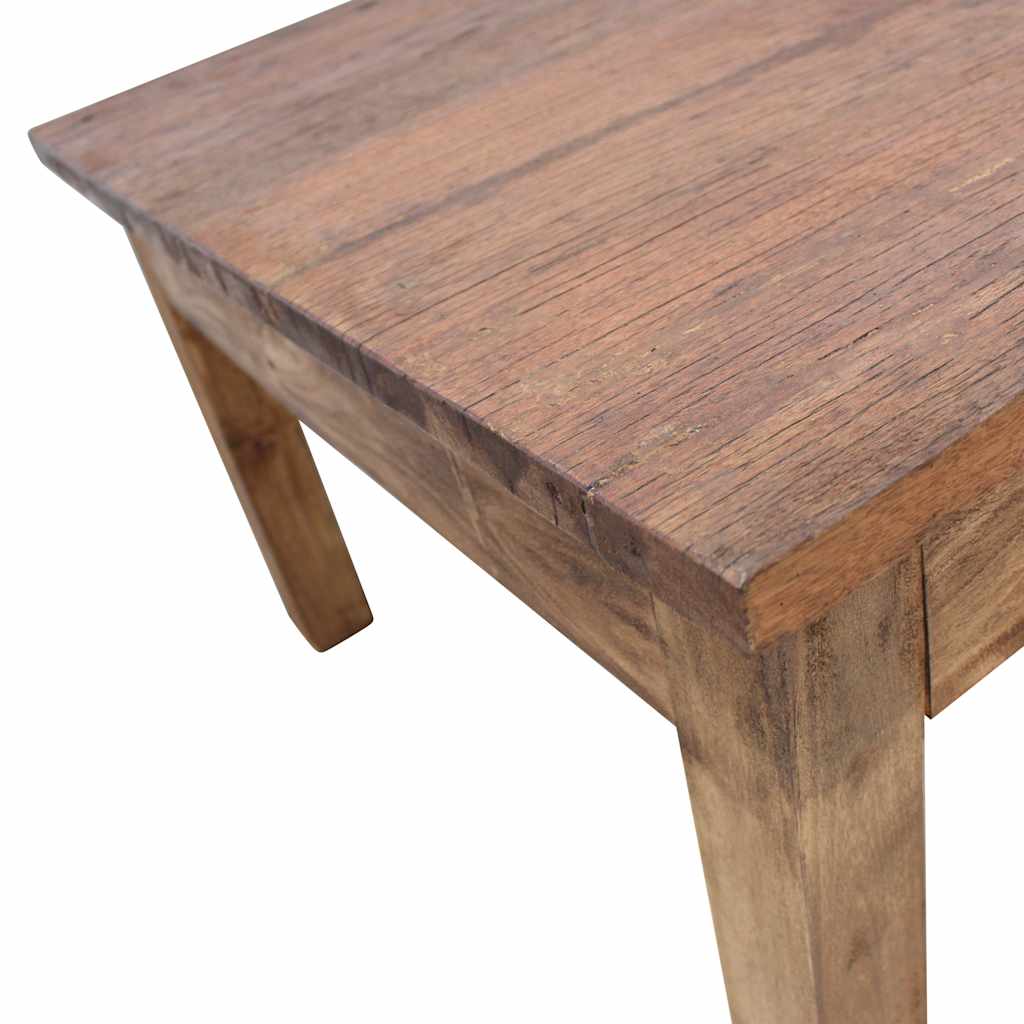 vidaXL Couchtisch Massives Mahagoniholz 96x73x45 cm