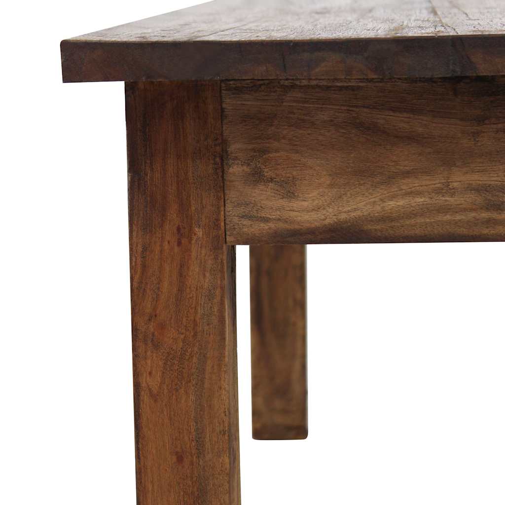 vidaXL Couchtisch Massives Mahagoniholz 96x73x45 cm