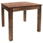 vidaXL Esstisch Gemischtes Altholz 82x80x76 cm