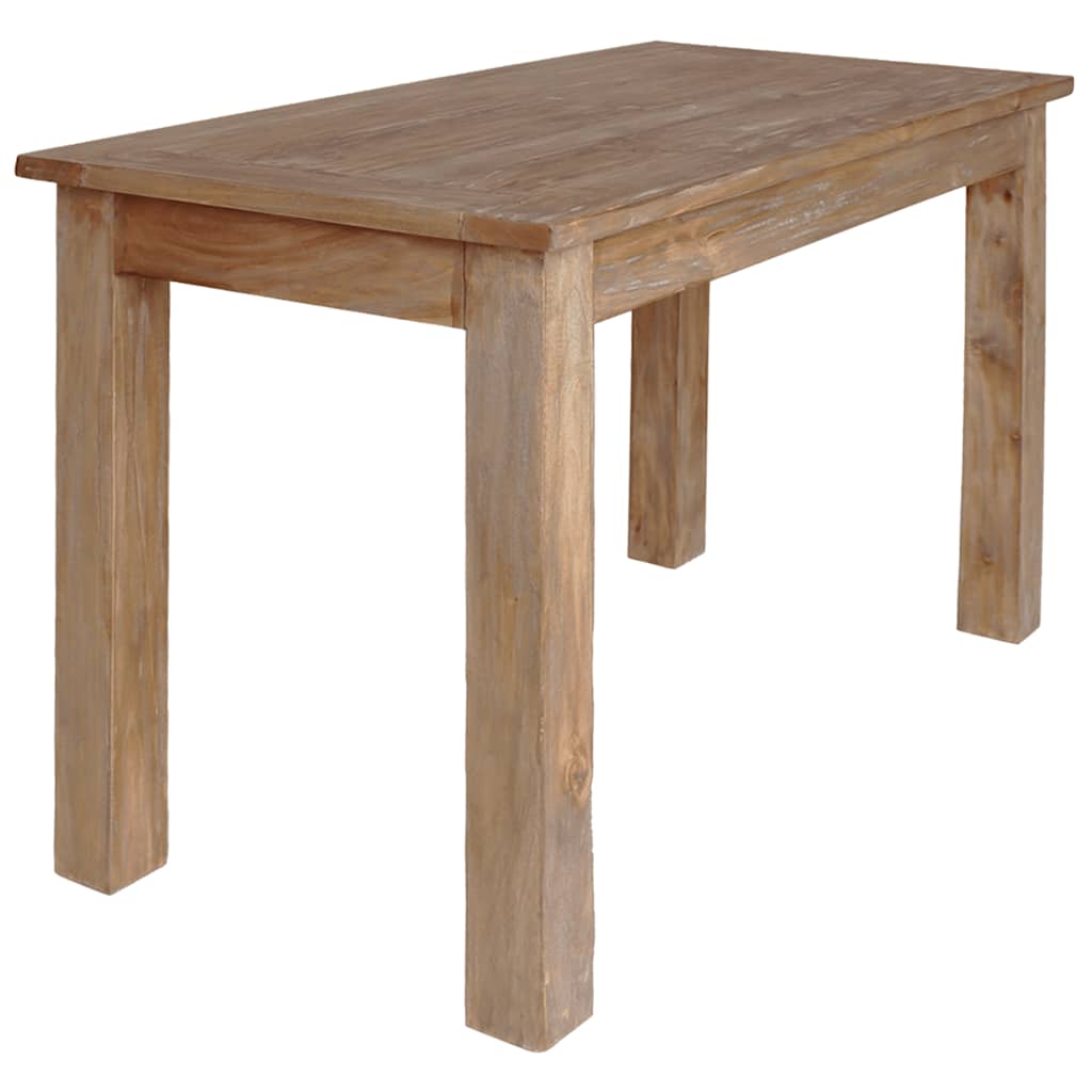 vidaXL Esstisch Massives Mahagoniholz 120x60x77 cm