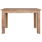 vidaXL Esstisch Massives Mahagoniholz 120x60x77 cm