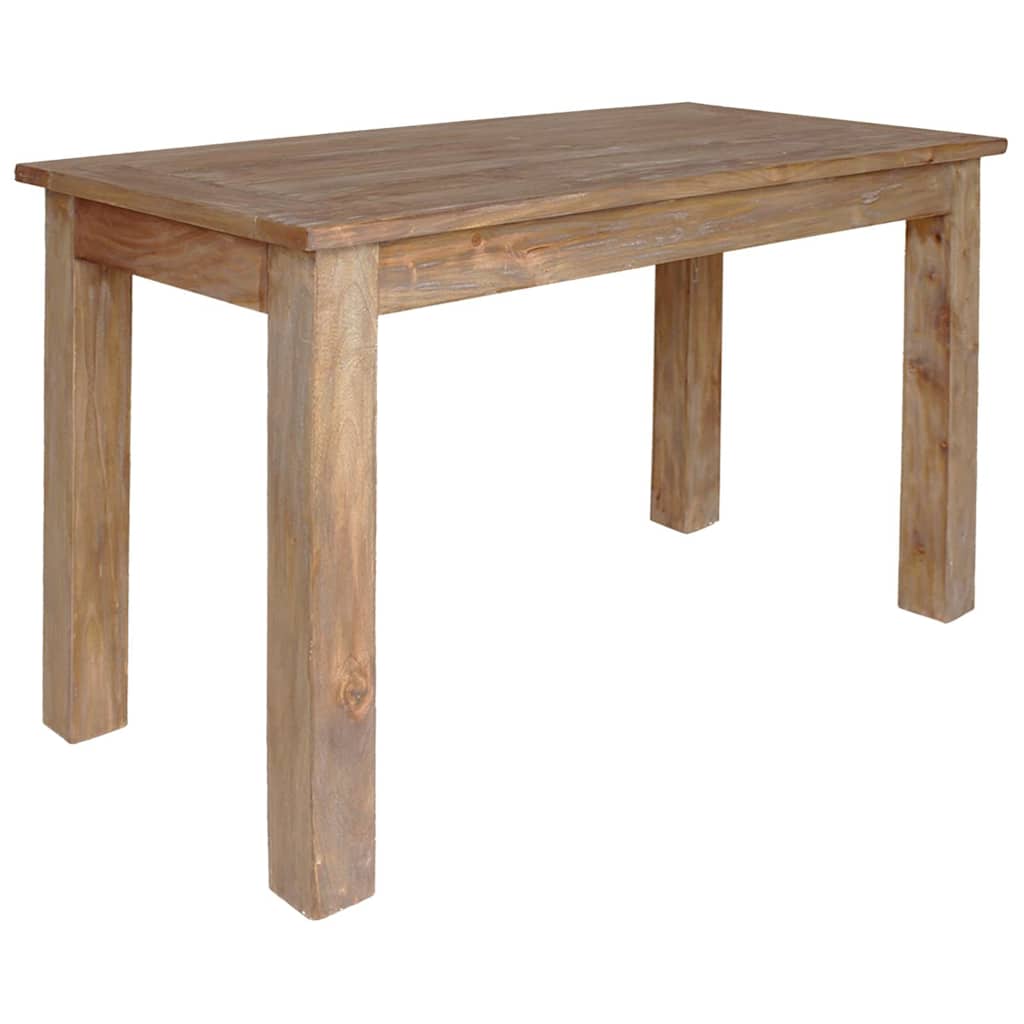 vidaXL Esstisch Massives Mahagoniholz 120x60x77 cm
