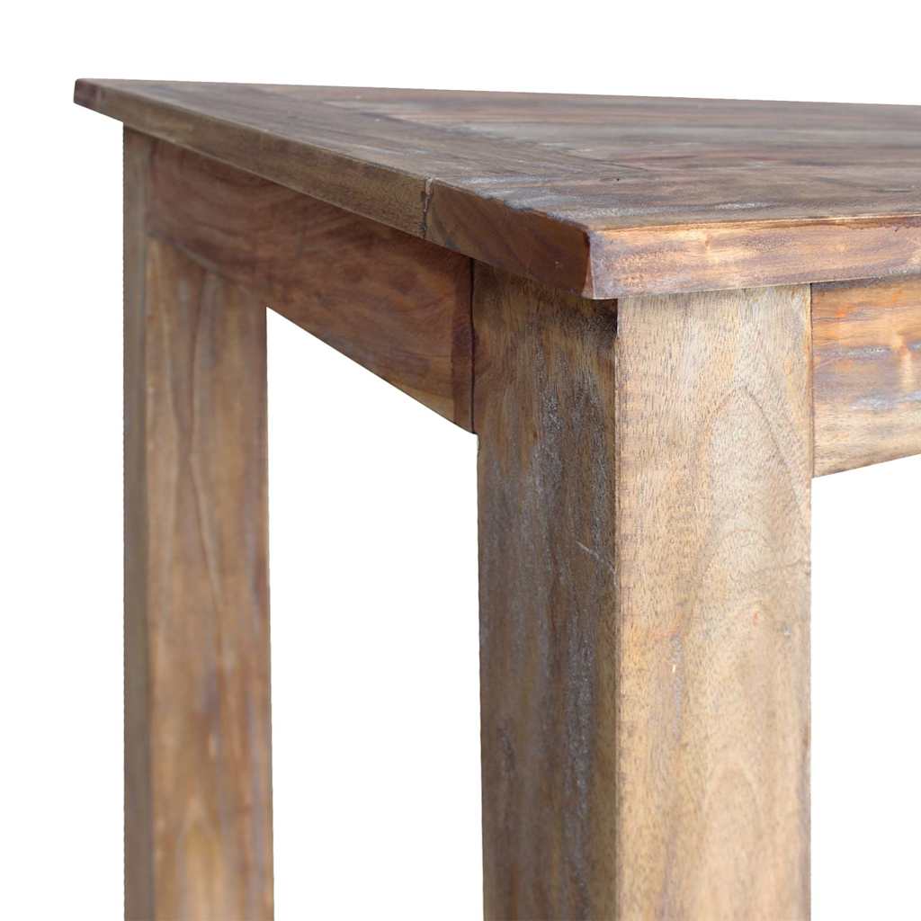 vidaXL Esstisch Massives Mahagoniholz 120x60x77 cm