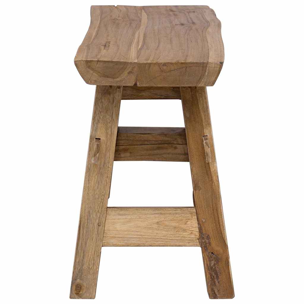 vidaXL Bank Gemischtes Altholz und Massivholz Teak 100x28x43 cm