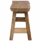 vidaXL Bank Gemischtes Altholz und Massivholz Teak 100x28x43 cm