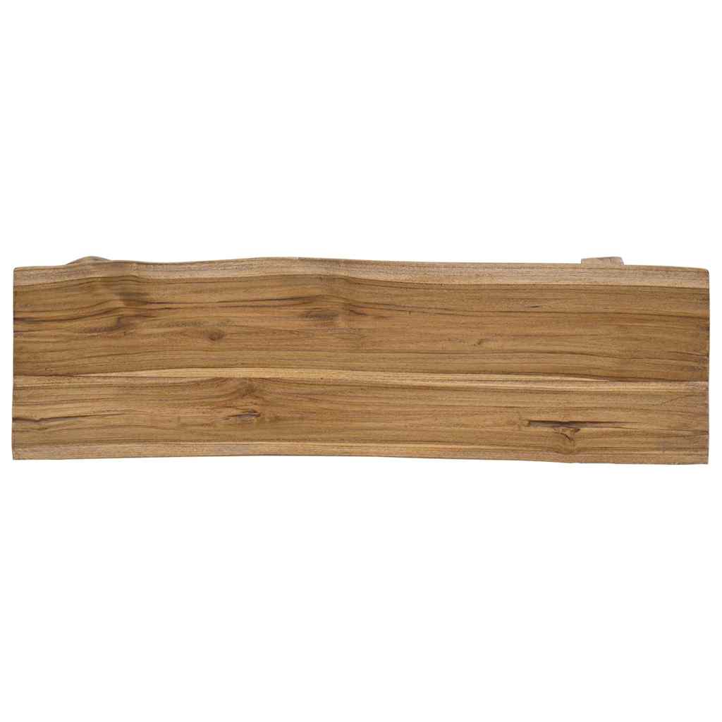 vidaXL Bank Gemischtes Altholz und Massivholz Teak 100x28x43 cm