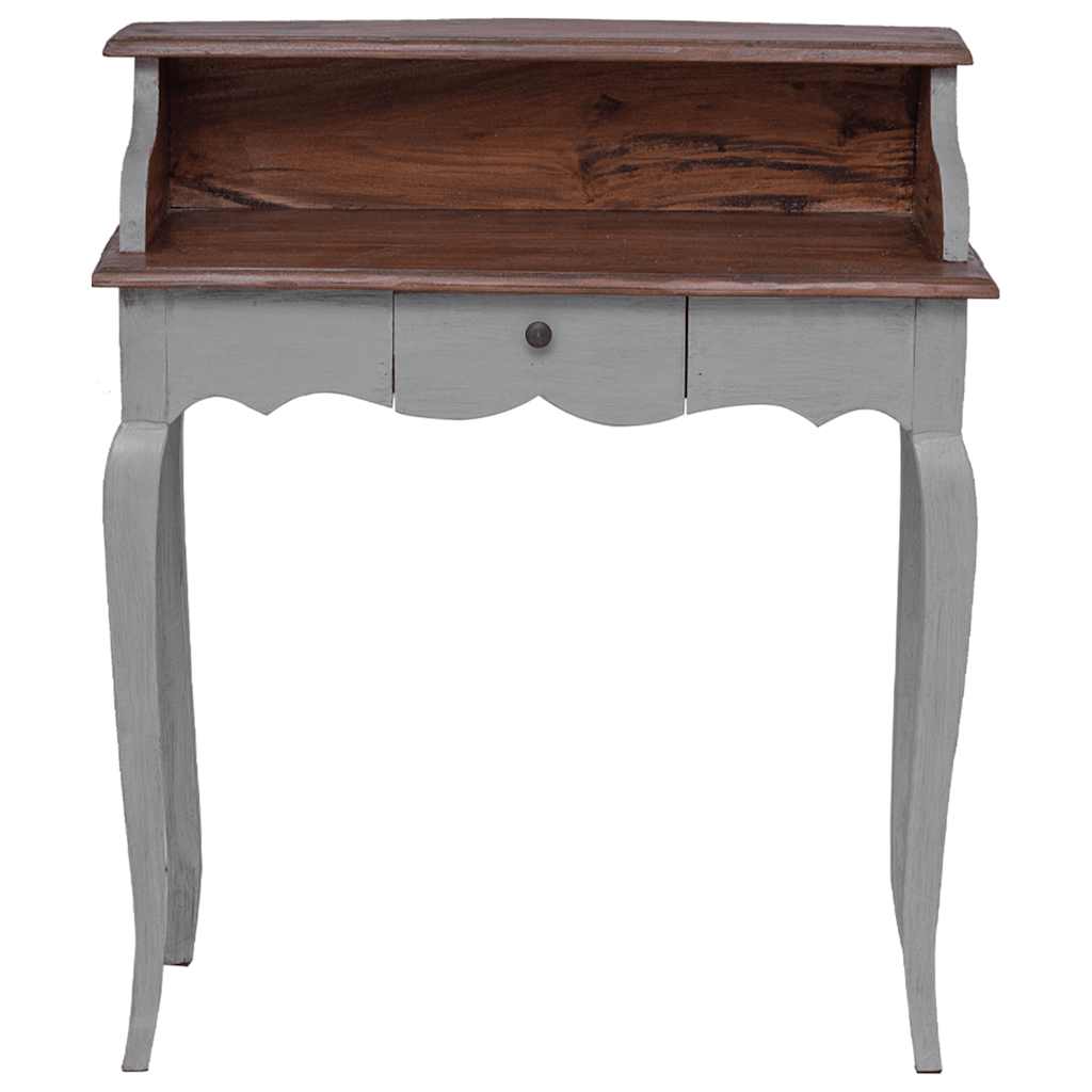 vidaXL Schreibtisch Massives Mahagoniholz 80x40x92 cm