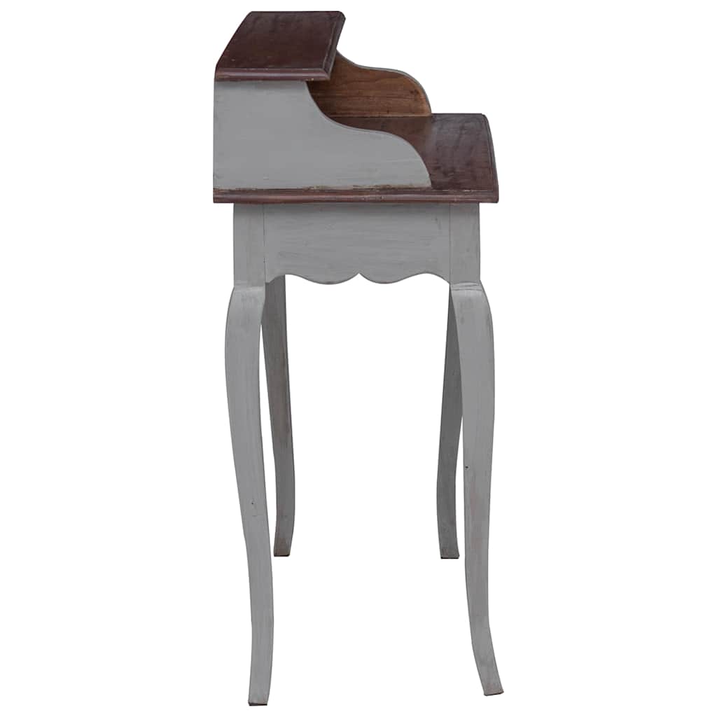 vidaXL Schreibtisch Massives Mahagoniholz 80x40x92 cm