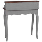 vidaXL Schreibtisch Massives Mahagoniholz 80x40x92 cm
