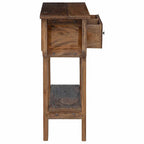 vidaXL Konsolentisch Gemischtes Altholz 80x35x80 cm
