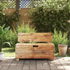 vidaXL Sitzbank Massives Mahagoniholz 86x40x60 cm