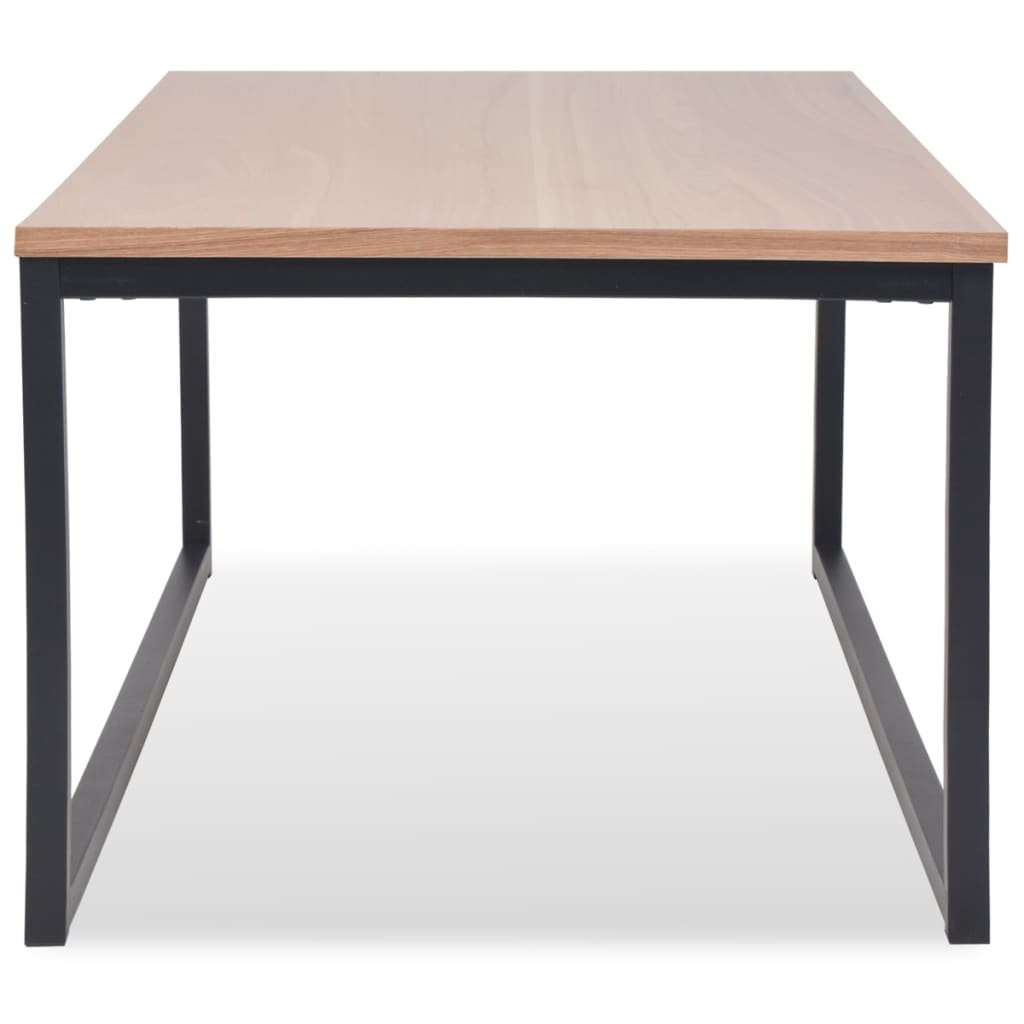 vidaXL 3-tlg. Couchtisch-Set Eschenholz