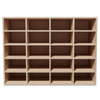 vidaXL Schuhregal Holzwerkstoff 92x30x67,5 cm Eichen-Optik