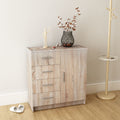 vidaXL Kommode Holzwerkstoff 79x35x88 cm Eiche-Optik