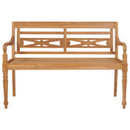 vidaXL Batavia-Sitzbank 120 cm Teak