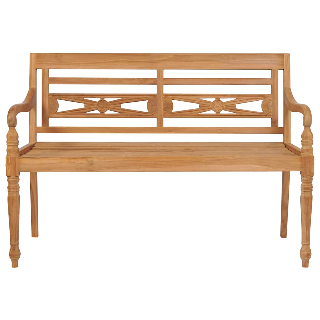 vidaXL Batavia-Sitzbank 120 cm Teak