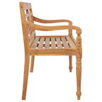vidaXL Batavia-Sitzbank 120 cm Teak