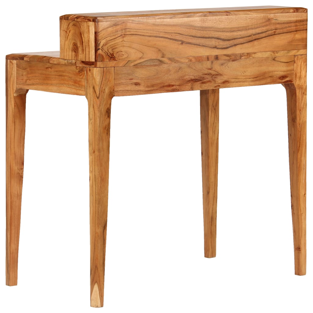 vidaXL Schreibtisch mit Schubladen Massivholz 88 x 50 x 90 cm
