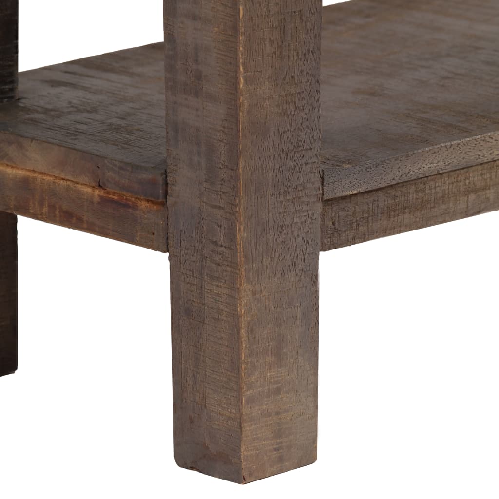 vidaXL Konsolentisch Massivholz Vintage 118 x 30 x 80 cm