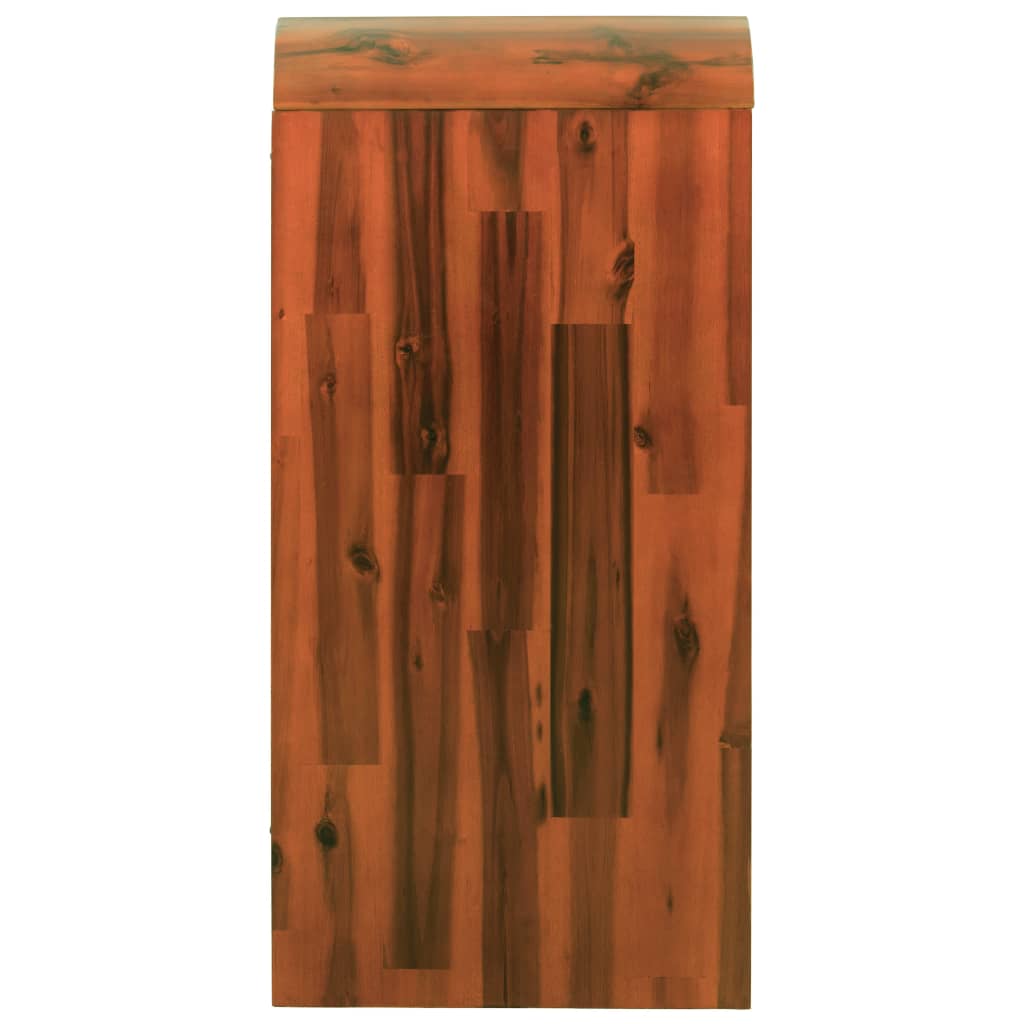 vidaXL Schubladenschrank Akazienholz Massiv 90 x 37 x 75 cm