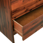 vidaXL Schubladenschrank Akazienholz Massiv 90 x 37 x 75 cm