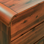 vidaXL Schubladenschrank Akazienholz Massiv 90 x 37 x 75 cm