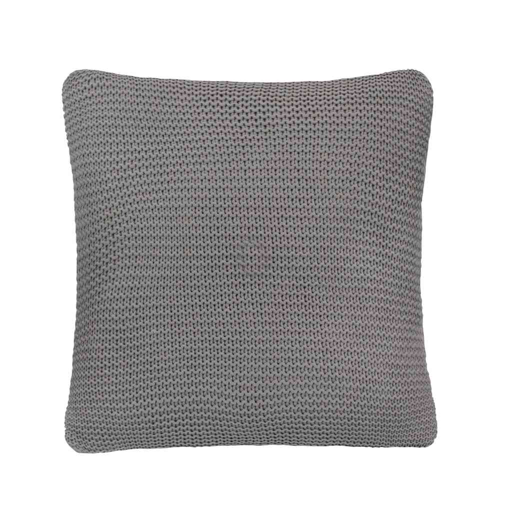vidaXL Wurfkissen Geflecht mit Kissen Grün 50 x 50 cm Baumwolle