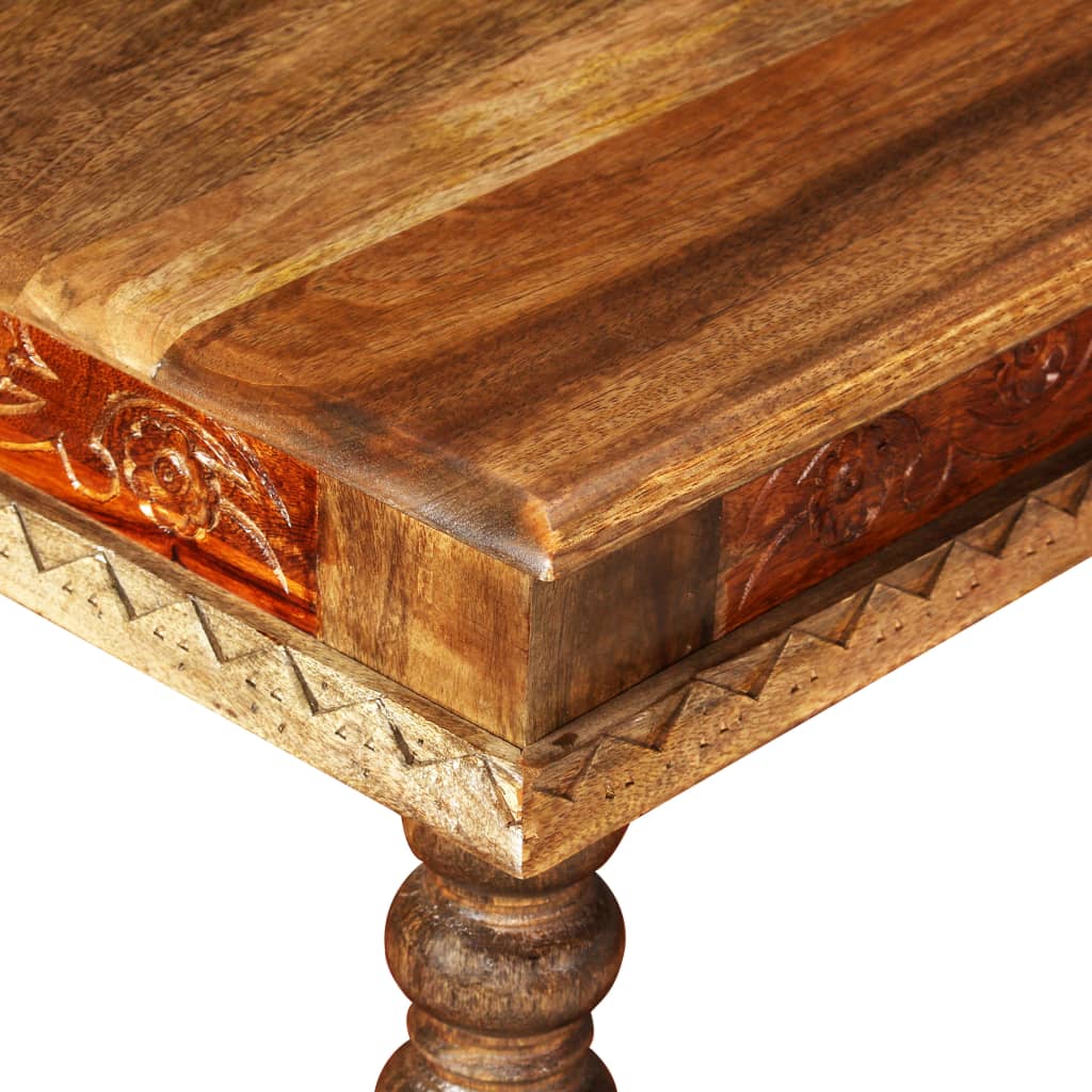 vidaXL Couchtisch Massivholz Mango Akazie 110x60x38 cm