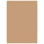 vidaXL Teppich Jute mit Latexrücken 70x130 cm Natur