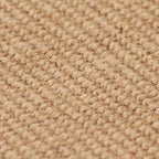 vidaXL Teppich Jute mit Latexrücken 70x130 cm Natur
