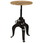 vidaXL Bartisch Massivholz Mango 60×(76-110) cm