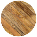 vidaXL Bartisch Massivholz Mango 60×(76-110) cm