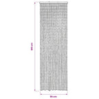 vidaXL Insektenschutz Türvorhang Bambus 56 x 185 cm