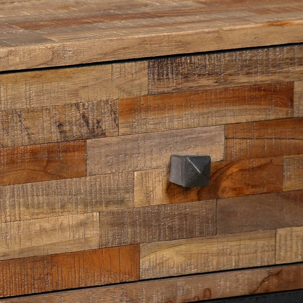 vidaXL Beistellschrank mit 6 Schubladen Recyceltes Teakholz 70x30x76cm