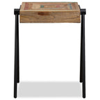 vidaXL Beistelltisch Recyceltes Massivholz Teak