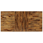 vidaXL Esstisch Recyceltes Teakholz und Stahl 180x90x76 cm