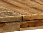 vidaXL Esstisch Recyceltes Teakholz und Stahl 180x90x76 cm