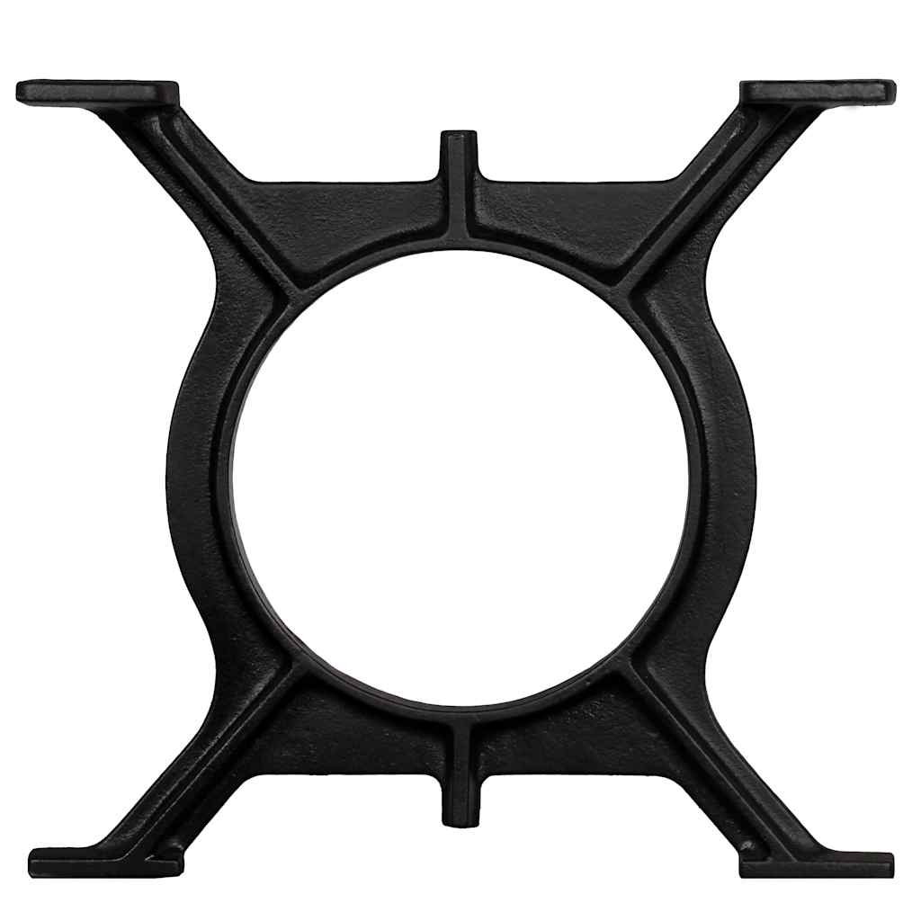 vidaXL Couchtisch-Beine 2 Stk. O-Gestell Gusseisen