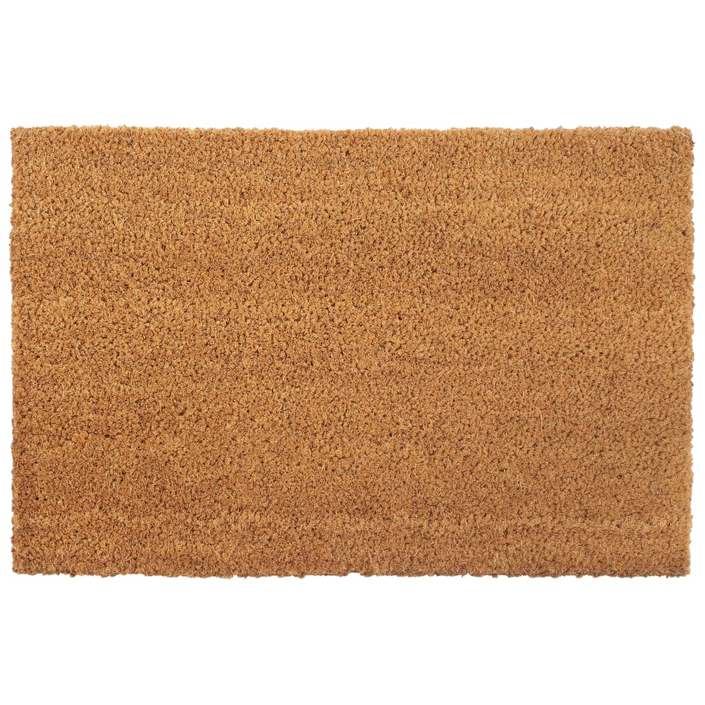 vidaXL Natürliche Fußmatten 2 Stk. Coir 24 mm 40x60 cm