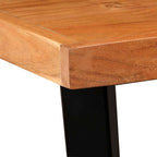 vidaXL Bartisch Akazie Massivholz 60 x 60 x 107 cm