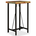 vidaXL Bartisch Altholz Massiv 115x60x107 cm